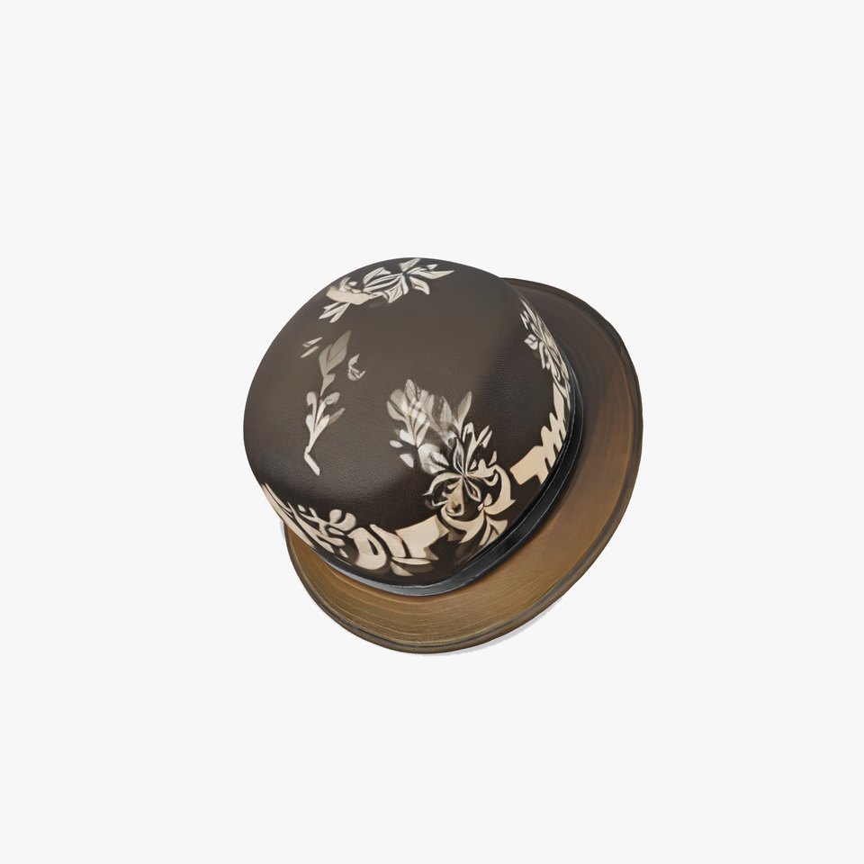 Decorative Fedora Hat D Model Pack